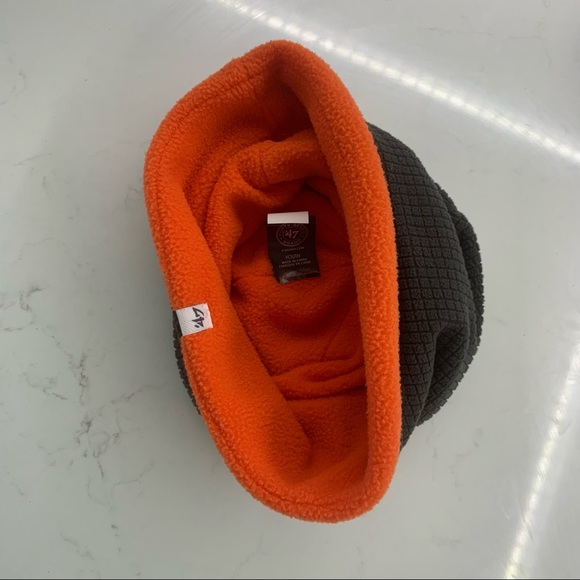 47 MLB Fleece Beanie Hat - Youth Detroit Tigers - Picture 4 of 6